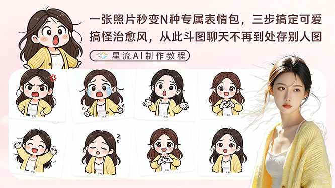 （17482期）一张照片就能做出N种专属表情包，三步搞定可爱搞怪治愈风，从此斗图聊天再也不用到处偷图了-安索博客网