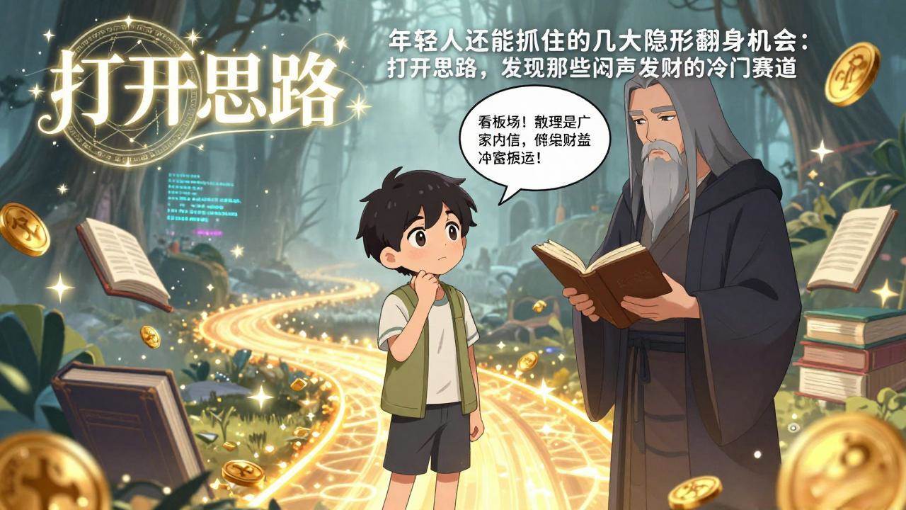 年轻人还能怎么翻身？这些冷门赛道你可能从来没想过-安索博客网